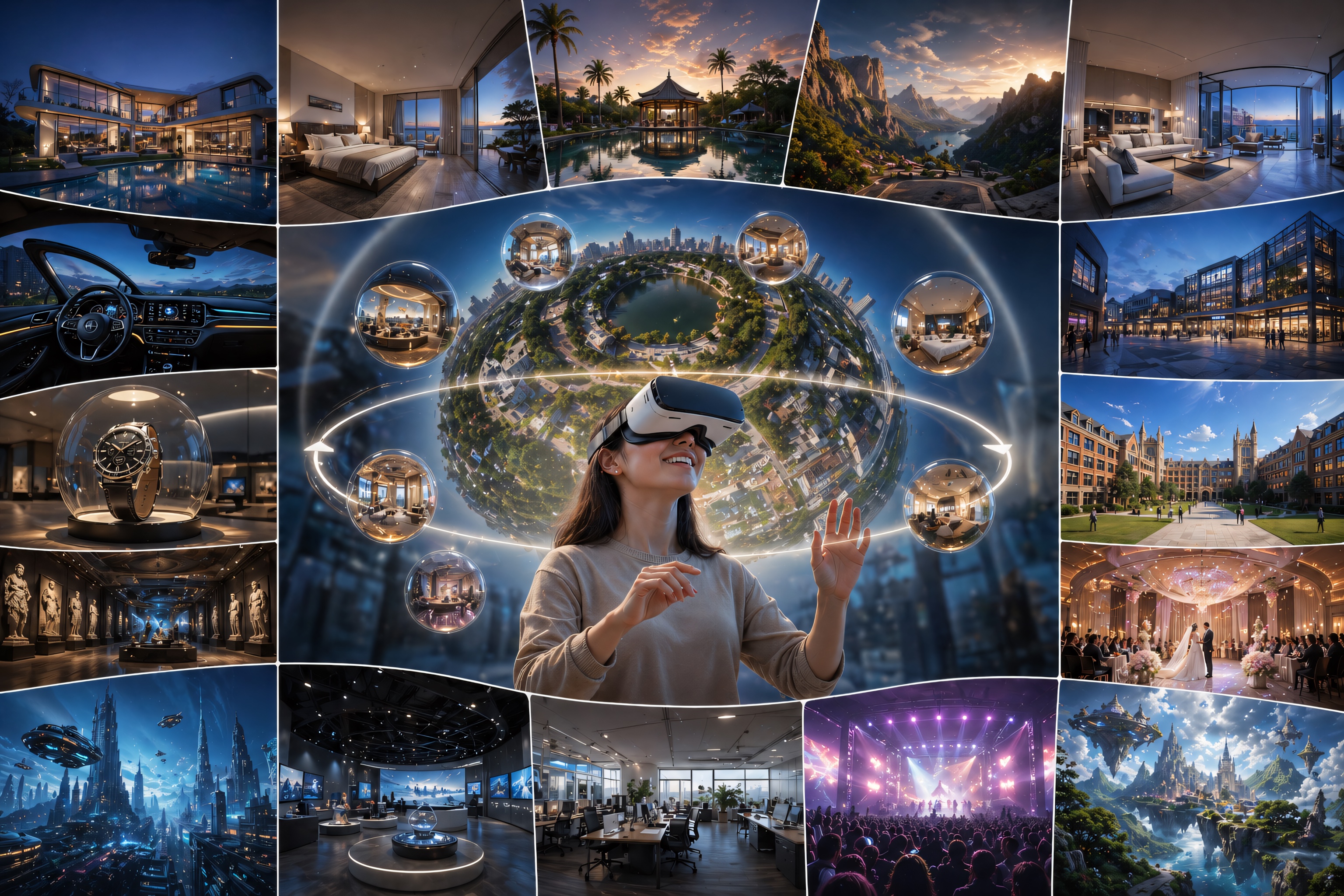 how 360 panorama generation works
