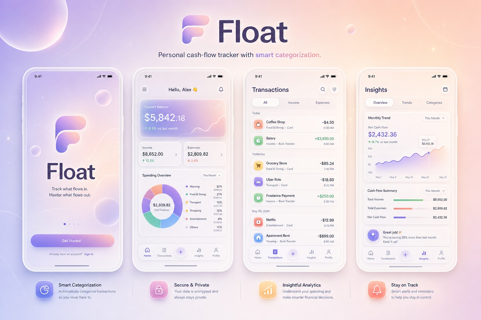 金融 app · 磨砂玻璃