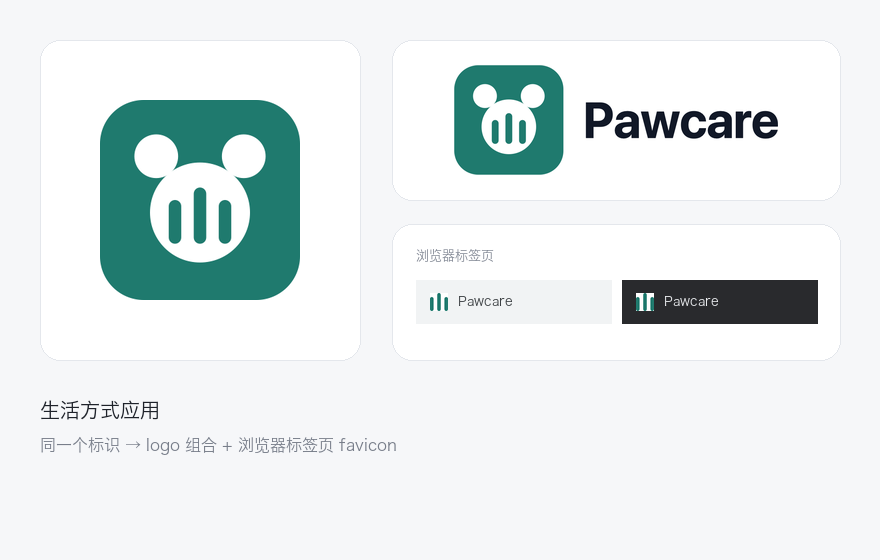 Branding kit example for a lifestyle booking app