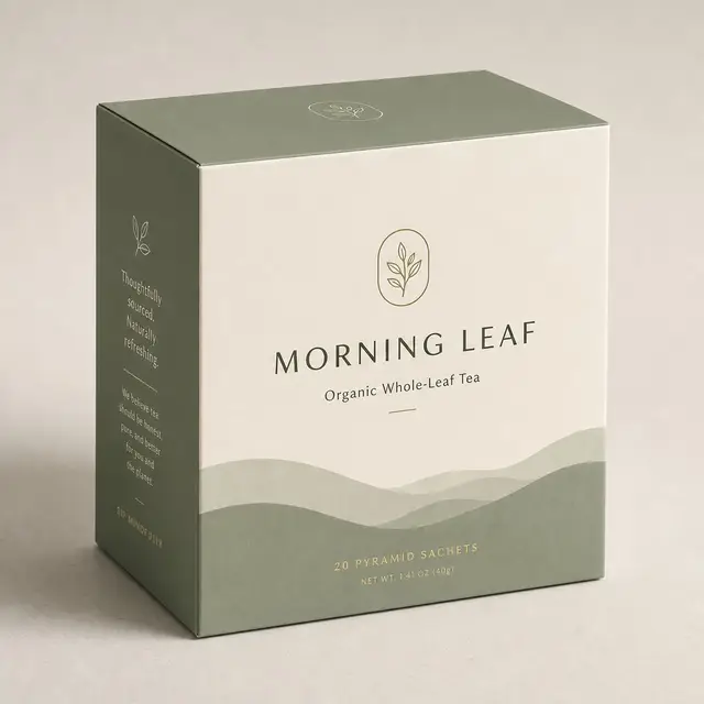Product Packaging Design Mockup
