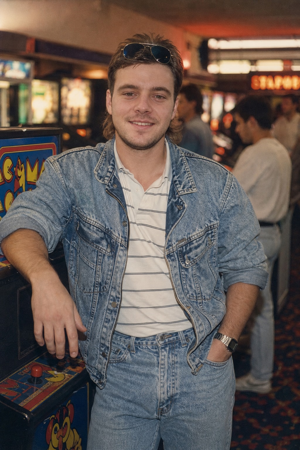 1980s photo prompt for boys — 男生 80s look — 成片