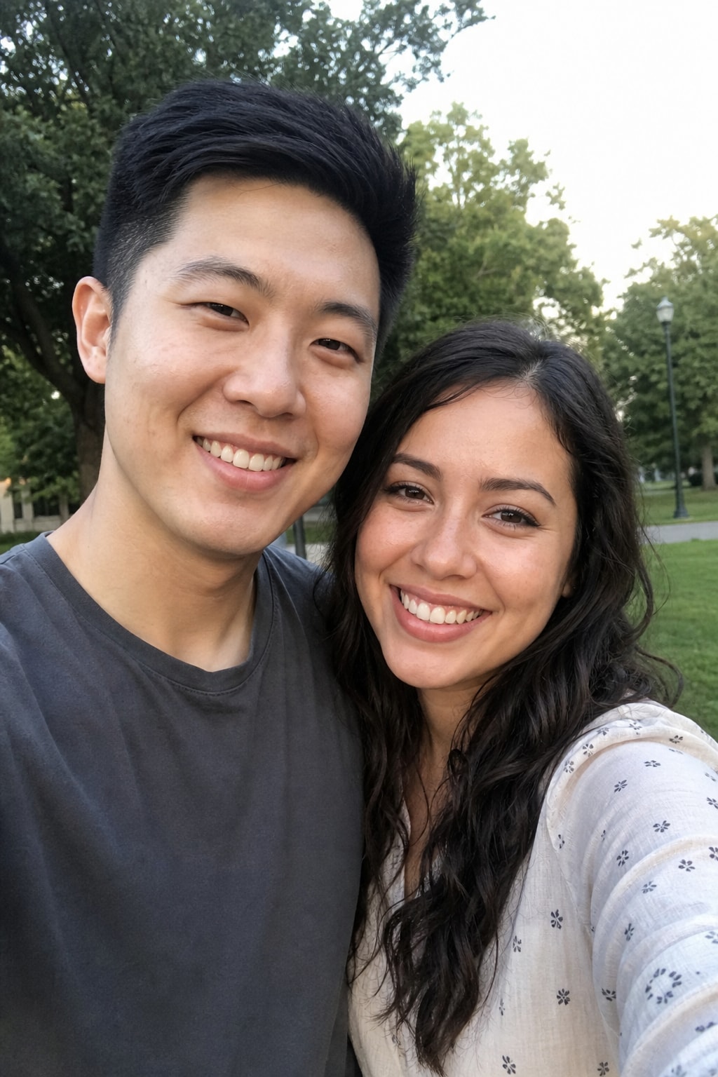 Zombie couple photo — a zombie love story — Before