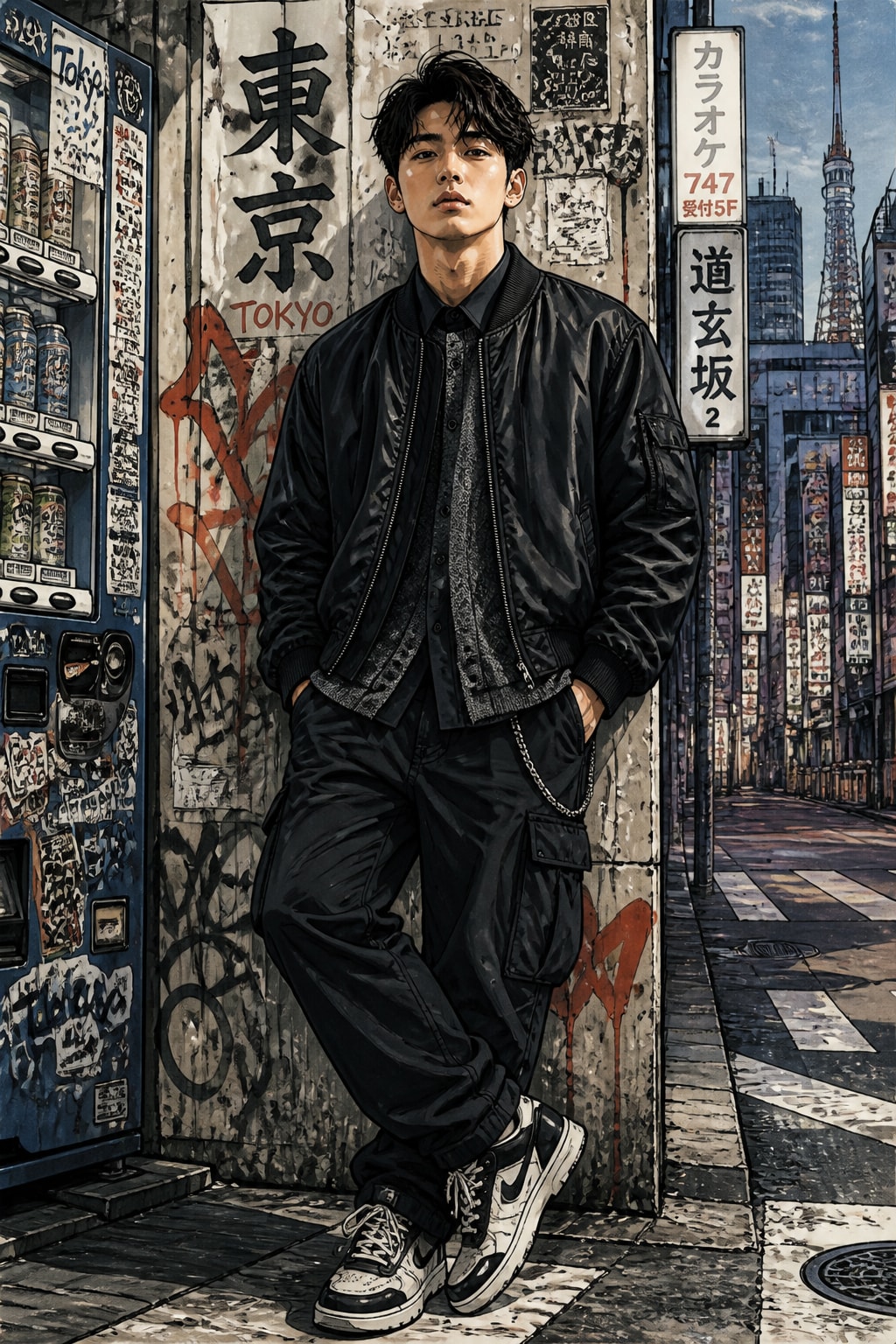 Anime Street Poster preview